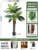 Palmera Areca Artificial Grande de Lujo de Gama Alta, Planta Verde, Árbol Falso, Planta de Bambú Cola de Fénix para Decoración de Paisajismo Tropical de Interiores