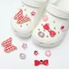 Buraco sapatos acessórios de alta qualidade ervilhas sapatos sapatos flor decorativo fivela diy acessórios jóias chinelos fivela removível sapato fivela