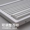 Procesamiento de Ventilación Lineal de Aire Acondicionado de ABS de Ingeniería para Borde Largo Estrecho Interior Tira Invisible Empotrada en Forma de Línea Salida de Aire Lineal