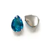 Venta Caliente Forma de Gota de Agua Taladro de Garras Cristal Cosido a Mano Diamante diy Vestido Accesorios Hechos a Mano Taladro de Garras de Cristal