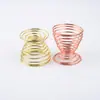 Soporte para huevos de belleza cosmética, de acero inoxidable, para esponjas de aire, a prueba de humedad y moho.