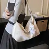 Bolsa Transversal de Grande Capacidade para Mulheres, Nova Moda Primavera/Verão 2026, Bolsa Versátil para Ombro para o Dia a Dia, Bolsa Tote Casual de Nicho