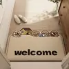 Felpudo de Entrada, Felpudo de Bucle de Seda Personalizable para Recibidor, Alfombra de Lujo de Gama Alta Limpiable Antideslizante