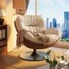 Sofá Perezoso, Sillón Sofá Huevo Giratorio, Minimalista Moderno Balcón Hogar Sala de Estar Ocio Silla Individual