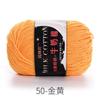 Algodón Leche Hilo de 3 Cabos Venta al por Mayor Hecho a Mano Ganchillo Fabricante 3 Cabos Color Fluorescente Hilo Fluorescente Hilado Fino