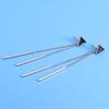 Qiaolanxuan Aguja de Plata S925 Temperamento Coreano Aretes Largos Casuales con Borlas Aretes Geométricos Triangulares Personalizados