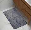 Alfombra de Piso Absorbente para Baño Alfombra de Cocina Alfombra de Puerta Baño Antideslizante Alfombra para Pies Esponja con Memoria Alfombra de Puerta Alfombra para Dormitorio