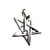 Beier novo pingente simples de estrela de cinco pontas raio aço titânio comércio exterior retrô acessórios de colar de aço inoxidável