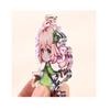 Llavero Acrílico Hecho a Medida Transparente Doble Cara Creativo Dibujo Animado DIY Colgante para Llaves Merchandising de Celebridades de Anime Personalización