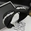 Pinza para el Cabello 2024 Diadema para el Cabello Nueva Moda para Mujer Elegante Perla Envuelta Parte Superior Craneal Exterior para Llevar en un Recogido Adorno para la Cabeza Cabello Presionado Lavar la Cara Diadema