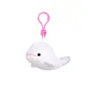 Colgante de Peluche Auténtico Bebé del Océano Dibujo Animado Lindo Pingüino Nutria Marina Delfín Tiburón Muñeco Colgante Regalo para Niña