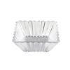 Plato Redondo de Plástico Ps para Snacks Plato de Frutas Transparente Ktv Bar Plato Cuadrado para Snacks Suministro Directo del Fabricante Postre