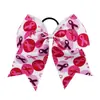 Cinta Rosa de Nuevo Estilo Transfronteriza Día de Concientización sobre el Cáncer de Mama Lazo para el Cabello Elástico Alto Versátil Accesorio para el Cabello Fabricante Mayorista