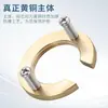 Grifo de agua fría y caliente tuerca antivibración accesorios de fijación fijaciones para fregadero de verduras tuerca antivibración para grifo de cocina