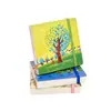 Cuaderno de bocetos para acuarela semi-algodón de 300 g, Libro de dibujo con marcadores acrílicos, Cuaderno de bolsillo portátil, Diario para estudiantes y principiantes