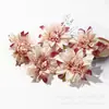 Estilo Nórdico Nuevo Cabeza de Crisantemo de Bambú Flor Artificial de Simulación Decoración del Hogar Decoración de Boda Material Hecho a Mano diy