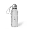 Nuevo Parasol Plata Titanio 50% de descuento Ocho Varillas Resistente al Sol y a los Rayos UV, Compacto y Portátil, Adecuado para Clima Soleado y Lluvioso, con Logo Personalizable