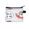 Nuevo Monedero de Dibujos Animados Crayon Shin-Chan para Estudiantes Hombres y Mujeres Bolsa de Almacenamiento de Poliéster Bolsa de Almacenamiento Personalizada de Moda Venta al por Mayor Caliente