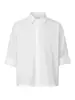 Camisa Nanxia de negocios ligera sin planchar, marca moderna, para hombre y mujer, diseño de botón oculto, holgada, versátil, de manga larga