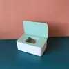 Caja de Almacenamiento de Mascarillas Desechables de Gran Capacidad para el Hogar a Prueba de Polvo Paquete Hermético con Tapa para Mascarillas Caja para Pañuelos de Papel Caja para Toallitas Húmedas