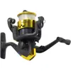 Fabricante de Accesorios para Pesca Suministro Spot 200 Carrete Pequeño Carrete de Pesca Spinning Rueda de Carrete de Plástico Electrochapado Señuelo Rueda Venta al por Mayor
