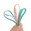 Fabricante de Elásticos Coloridos, Elástico Largo Plano para Cintura, Acessórios para Roupas, Elásticos Simples de Borracha
