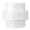 Rongsheng UPVC Estándar Americano Unión Blanca Conexión Industrial Tubería de Agua Directa Socket de Tubería de PVC Acoplamiento Recto Accesorios para Tuberías de Agua