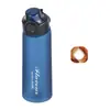 B B720Ml Botella de Agua Divertida con Sabor a Fruta, 0 Azúcar y 0 Calorías, Taza con Anillo Aromático