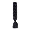 Peluca africana de trenza grande de seda de alta temperatura, trenza jumbo, cabello degradado, fibra química, trenza grande, trenza sucia, cuerda para cabello