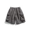 CLOR Shorts de Ferramenta Camuflados Estilo Retrô Japonês com Bolso Grande Masculino Verão Solto S5035