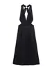 Vestido de Moda Femenina Estilo Europeo y Americano Nuevo Verano 2026, Elegante y Versátil, Vestido Largo Bordado Hueco