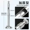 Soporte Telescópico de Aleación de Aluminio para Cámara de Vigilancia Exterior Engrosado, Barra de Extensión para Colgar, Soporte de Pared Universal para Cámara tipo Pistola
