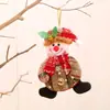 Enfeites de Tecido de Natal, Bonecos Pequenos de Natal, Pequenos Enfeites para Pendurar, Enfeites para Árvore de Natal, Itens Decorativos, Coleção de Pequenos Enfeites para Presentes