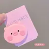 Pinza para el pelo rosa dopamina niña linda pinza bb tocado y2k pinza lateral pinza rota bebé accesorios para el cabello de niños