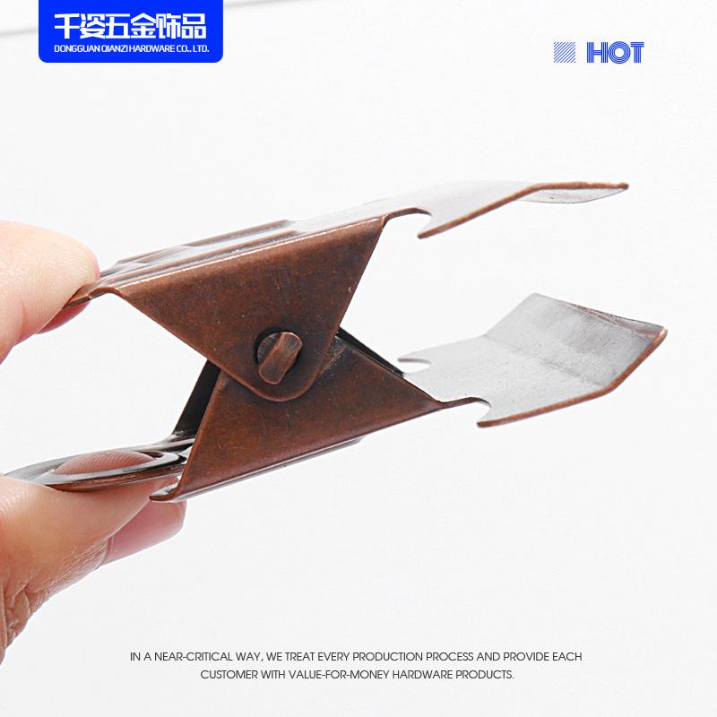 100mm双面蝴蝶夹10