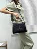 Venta Caliente Transfronteriza 2026 Nueva Moda Patrón de Cocodrilo Bolso de Mano Casual para Mujer Versátil Bolso Cuadrado Pequeño Bolso Cruzado Bolso de Hombro