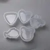 Molde criativo de desenho animado para casa, crianças, modelagem, bola de arroz para sushi, molde DIY de sushi com alga, molde de arroz para bento
