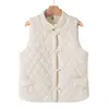 Chaleco Casual de Algodón Otoño/Invierno para Mamá 2026 Nuevo Estilo Ropa de Invierno para Mujeres de Mediana Edad y Mayores Chaleco Cálido de Algodón sin Mangas