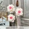 Materiais Florais Rosa, Flores Artificiais, Decoração de Salão de Casamento, Quarto de Casamento, Arranjos de Flores para Andares de Hotel, Flores Artificiais de Hortênsia, Paisagismo