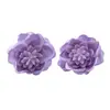 Pendientes exagerados, pendientes florales, pendientes de moda transfronterizos de comercio exterior, pendientes de lujo ligero de alta gama para mujer
