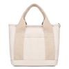 Bolsa de Lona 16 an Bolso Tote de Gran Capacidad Estilo Japonés Coreano Bolsa para el Almuerzo Bolso de Mano Ligero para Viaje