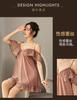 Lencería sexy europea y americana pijamas seductores Taobao camisón perspectiva femenina