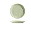 Plato de Hueso Color Crema, Plato de Cerámica de Grado Alimenticio para el Hogar, Plato para Pasteles, Plato para Bocadillos, Bandeja de Desechos de Mesa