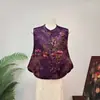 [Li] Nuevo chaleco jacquard de estilo chino, elegante y retro, con un diseño tradicional chino, nueva colección otoño 2026, chaleco casual para mujer