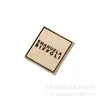 Fabricantes vendendo metal para vestuário Custom placa de nome logo acessórios letras de liga de zinco costura perfurada placas