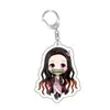 Llavero Acrílico de Demon Slayer Anime Llavero Colgante Acrílico Tanjiro Nezuko Transfronterizo