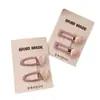 Novos grampos de cabelo infantis, presilhas BB em formato de coração com bolinhas, de alta qualidade e estilosos, perfeitos para franjas e laterais de cabelo de meninas, acessórios de cabelo fofos e doces