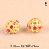 Pulseira Colar de Contas Retas Dourado Areia Vintage de Xizang com Turquesa Incrustada Contas DIY Joias Feitas à Mão Acessórios Dourado Areia