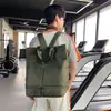 Mochila transfronteiriça para homens e mulheres, bolsa de uso duplo, bolsa tote de grande capacidade, bolsa de viagem portátil, mochila leve para o dia a dia e escola