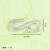 Accesorios de Aleación para Joyería DIY Hebilla de Collar Hebilla de Pulsera Hebilla de Pulsera Varios Accesorios Decorativos Hebilla de Conexión para Joyería Hebilla S